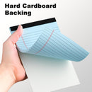 5pcs Small Note Pads 5x8 Notebook College Ruled Legal Color Notepads 5 Pack Study Back Writing x 8 Perforated Narrow of Paper for School & Office Supplies 30 Sheets/Pack Multicolor