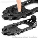 Ice Cleats, Cleats Traction, Alloy Studs Spikes, Shoe Spikes for Snow, Grips Ice, Outdoor Roofing Boots, Ideal for Winter Hiking, Climbing, and Fishing Activities