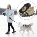 Climbing Spikes Shoes - Anti Slip Ice Claws | 30 Teeth Outdoor Cleats Crampons Multipurpose Portable Snow Grippers Walking Traction Large