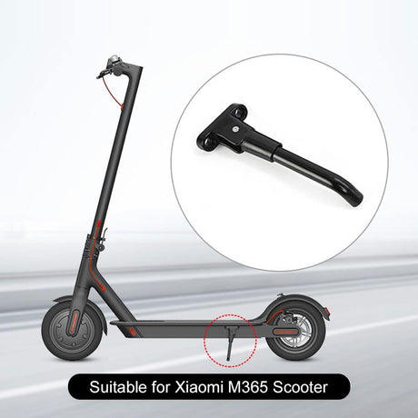 E-scooter kickstand, stepstand, stepstand with screws Petluno