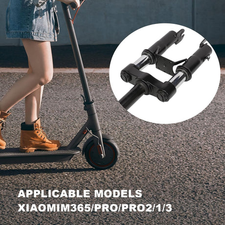 Front fork shock absorber mounting set for Xiaomi M365 Pro/Pro2/1S/Essential Lite/Mi 3 mudguard/footrest/scooter shock absorption parts