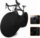 Bike Wheel Cover Indoor Dust-Proof and High Elasticity Bicycle Bag Black Large
