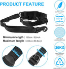 Petluno Accessories for electric scooters, compatible with Xiaomi M365/1S/Pro, scooter carry bag/child handle/ hooks/cable conduit protection/reflective set/shoulder strap/handlebar