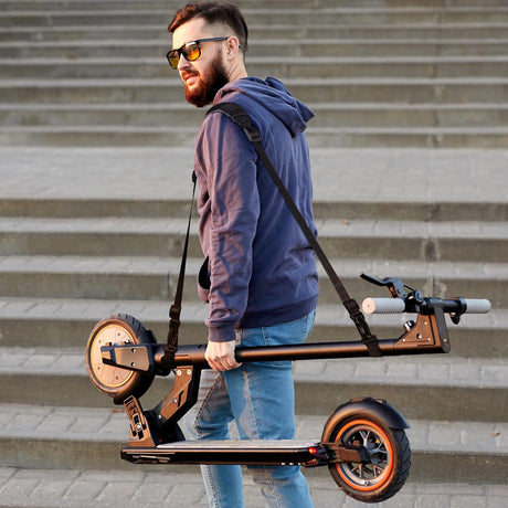 Petluno Accessories for electric scooters, compatible with Xiaomi M365/1S/Pro, scooter carry bag/child handle/ hooks/cable conduit protection/reflective set/shoulder strap/handlebar # 3 Straps