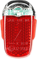 Tail light, tail light splash guard, IPX4 waterproof, red, for Segway Ninebot Max G30 / G30LP G30LE II