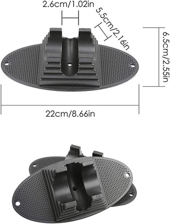 Universal kickstand, 2 pieces, for wheels from 90 mm to 120 mm, stunt kickstand, extra stable stand, professional scooter kickstand, freestyle kickstand, stunt kickstand