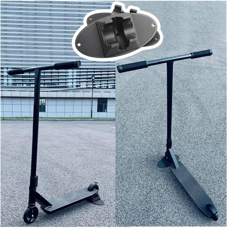 Universal kickstand, 2 pieces, for wheels from 90 mm to 120 mm, stunt kickstand, extra stable stand, professional scooter kickstand, freestyle kickstand, stunt kickstand