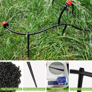 Petluno 100 Pieces Irrigation Dripper Stakes, Dripper Support for Irrigation, for 4/7 mm Hose, Vegetable Gardens, Plants or Flower Beds mm - pieces