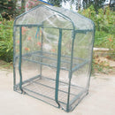 Mini Kas Small for Plants Outdoor Indoor, Portable Grow Tent with Zip Openings Flower House Gardening Backyard