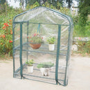 Mini Kas Small for Plants Outdoor Indoor, Portable Grow Tent with Zip Openings Flower House Gardening Backyard