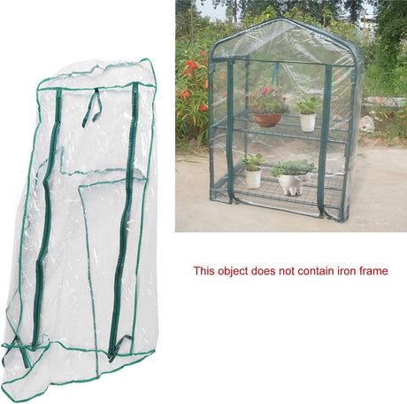 Mini Kas Small for Plants Outdoor Indoor, Portable Grow Tent with Zip Openings Flower House Gardening Backyard