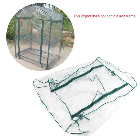 Mini Kas Small for Plants Outdoor Indoor, Portable Grow Tent with Zip Openings Flower House Gardening Backyard