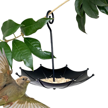 Bird feeder house, 18 x 16.5 cm, protection for poultry, outer covers, small adjustable height cover, bird feeding station for garden, balcony, rain shelter