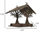 Vogelhuisje, wooden birdhouse, feeding stations, creative bird feeders, hanging bird food dispenser, wild birds, home, garden, courtyard, tree, decoration