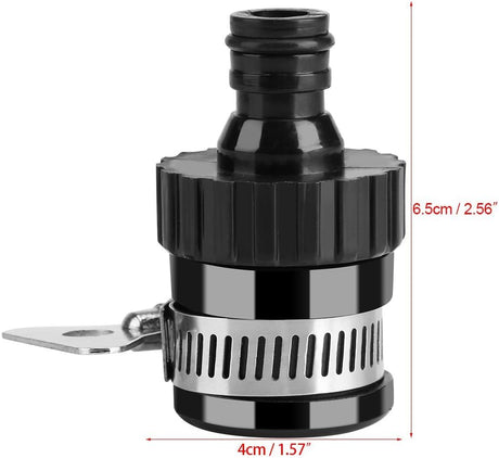 Tik Connector Universal Adjustable Adapter Hose Pipe Fitting for Kitchen Gardening Car Washing Cleaning