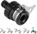 Tik Connector Universal Adjustable Adapter Hose Pipe Fitting for Kitchen Gardening Car Washing Cleaning