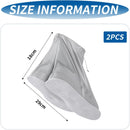 overshoes, waterproof, 4 reusable bike overshoes, anti-slip reinforcement with zip closure, can be worn anywhere, rain protection for shoes when cycling