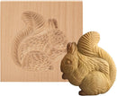 3D wooden cookie cutters for Halloween, Thanksgiving, Christmas, Easter, plunger cutters, squirrel