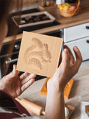 3D wooden cookie cutters for Halloween, Thanksgiving, Christmas, Easter, plunger cutters, squirrel