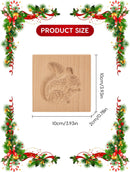 3D wooden cookie cutters for Halloween, Thanksgiving, Christmas, Easter, plunger cutters, squirrel