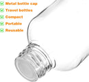 5 pieces travel bottles, 100 ml, empty travel bottle, dispenser, plastic bottle, refillable lotion container, travel size, container for shampoo, lotion, conditioner, creams, cosmetics