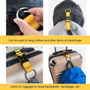 2-piece travel luggage set including suitcase, coat hanger, luggage straps, non-slip, portable backpack, luggage set