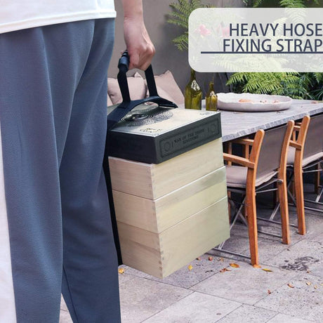 Heavy Duty Luggage Strap Holder for bulky items with XL handle Tie Down Adjustable strap Cinches Tight a secure grip Max load 155 lbs Ideal for large items when traveling