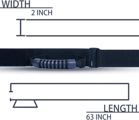 Heavy Duty Luggage Strap Holder for bulky items with XL handle Tie Down Adjustable strap Cinches Tight a secure grip Max load 155 lbs Ideal for large items when traveling