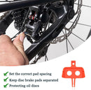 10Pcs Bike Disc Brake Spacers, Hydraulic Pad Spreader Insert Repair Tool for Road Bike & Mountain Bike, Component