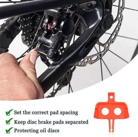 10Pcs Bike Disc Brake Spacers, Hydraulic Pad Spreader Insert Repair Tool for Road Bike & Mountain Bike, Component