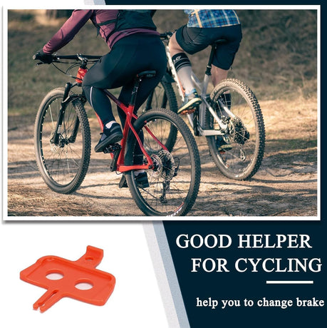 10Pcs Bike Disc Brake Spacers, Hydraulic Pad Spreader Insert Repair Tool for Road Bike & Mountain Bike, Component