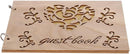 Houten Bruiloft Gastenboek Album Bericht Notebook voor Engagement Decoratie Evenement Feestartikelen Decoraties Gastenboeken (# 3) #3