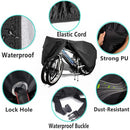 Bike covers for 2-3 e-bikes, rain, sun, UV, dustproof, waterproof, with lock hole, mountain and road