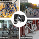 Bike covers for 2-3 e-bikes, rain, sun, UV, dustproof, waterproof, with lock hole, mountain and road