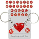 Keychain for ladies and gents, keychain, bracelet, car keychain with tassel, Christmas gifts for women, wrist, keychain Red