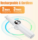 Petluno 2-in-1 Pet Grooming Trimmer with LED Light, Rechargeable Dog/Cat Hair Clipper, Grooming Tool, Electric Nail Grinder for Cats and Dogs, Pet Clipper Blades for Eyes, Ears