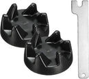 2 pieces of couplings 9704230, compatible with Kitchenaid KSB52/KSB5/5KSB52/5KSB5, loose parts removal tool
