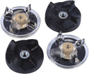 Blade Gears, Replacement 2 Base Gear Rubber Gears Spare Blender Replacement Parts Mixer Accessories, For Magic Bullet 250W Juicer