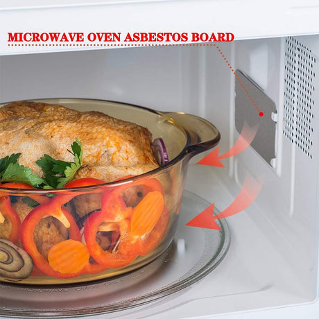 Glimmer Disc Microwave, 5 pieces of mica sheet, microwave mica plate, microwave oven mica plate, mica plates sheets mica-plate for accessories, universal main kitchen