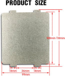 Glimmer Disc Microwave, 5 pieces of mica sheet, microwave mica plate, microwave oven mica plate, mica plates sheets mica-plate for accessories, universal main kitchen
