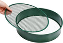 Garden sieve, soil sieve with interchangeable mesh sizes 3, 6, 9 and 12 mm, perfect garden tool for sifting soil, stones and compost.