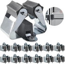 Petluno Broom Holder - Tool Holder Broom Wall Mount System Multi Wall Holder Mounting System Garden Tools Set Including Fixing Hardware (blue) grey 6