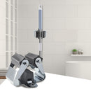 Petluno Broom Holder - Tool Holder Broom Wall Mount System Multi Wall Holder Mounting System Garden Tools Set Including Fixing Hardware (blue) grey 6
