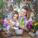 Petluno Garden Tool Set, 3-piece garden tool, stainless steel hand tools, gift set with ergonomic handles, including a wide spade