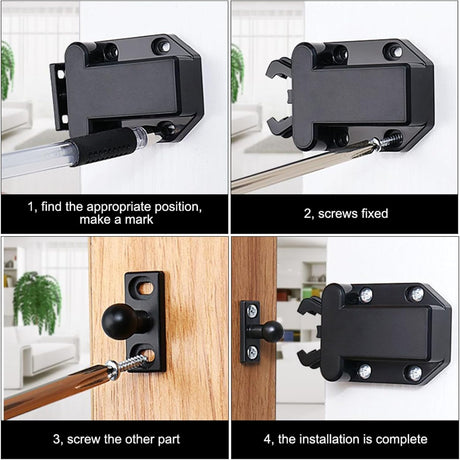 Goodchanceuk Push to Open Touch Release Catch, cabinet, doors, magnetic touch lock for drawer