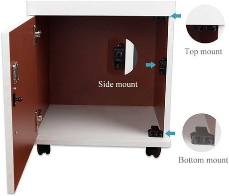 Goodchanceuk Push to Open Touch Release Catch, cabinet, doors, magnetic touch lock for drawer