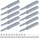 Petluno® Pack of 10 push-to-open door openers, soft close door dampers for kitchen cabinet doors