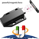 Dutch European hinge, push-to-open European hinge, magnetic catch, cabinet, for furniture, drawers, cabinet doors, 2 pieces
