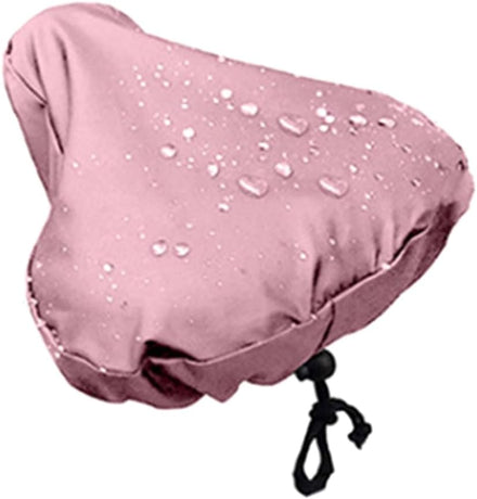 Quickly Install Bike Seat Protectors Water Resistant Bicycles Seats Cover for Adventure Enthusiasts Pink