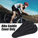 Petluno Bike Seat Cushion Cover, PE Foam Comfortable Breathable Bicycle Saddle Water & Dust Resistant Covers Fits Spin, Exercise Bike, Outdoor or Indoor Cycling